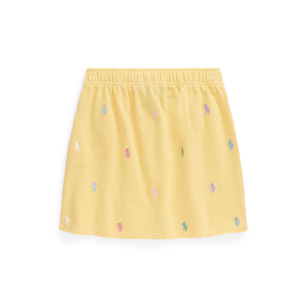 Polo Pony Pique Skirt