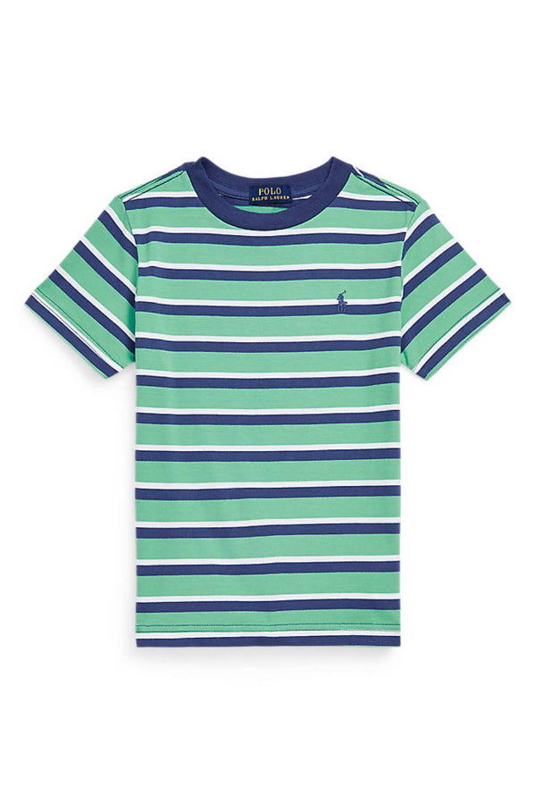 Striped Crew Neck Tee