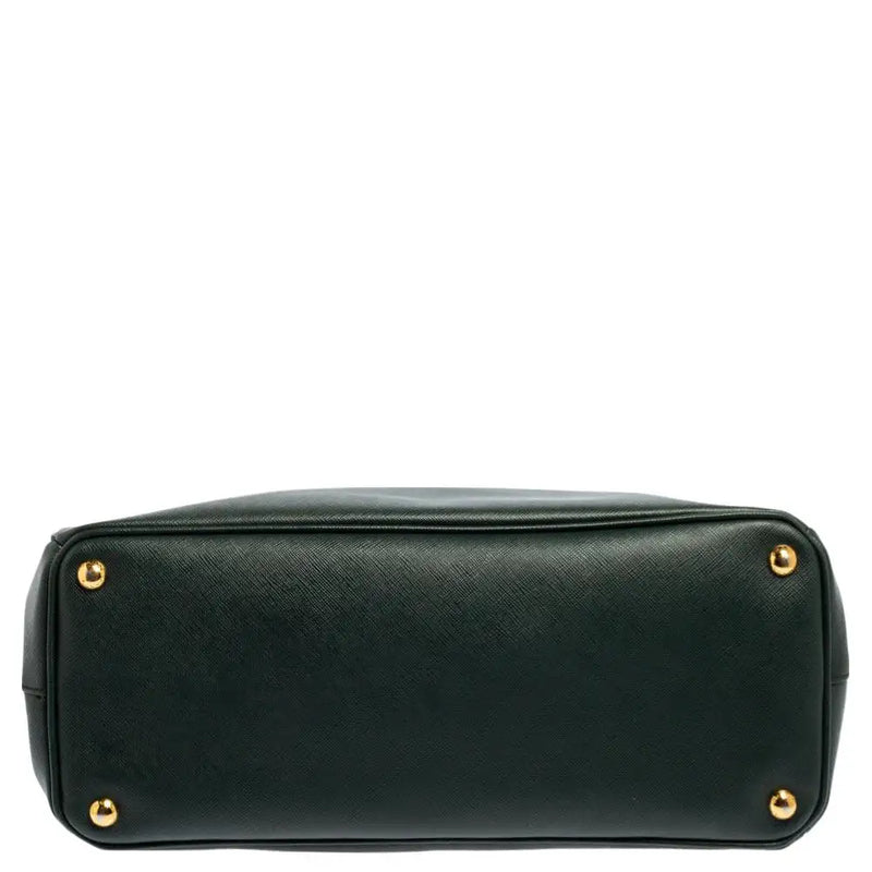 Black Medium Prada Galleria Saffiano Leather Bag