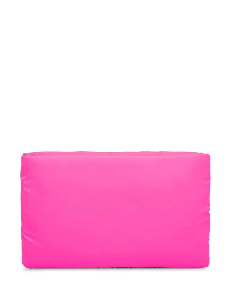 Neon pink clutch hot sale