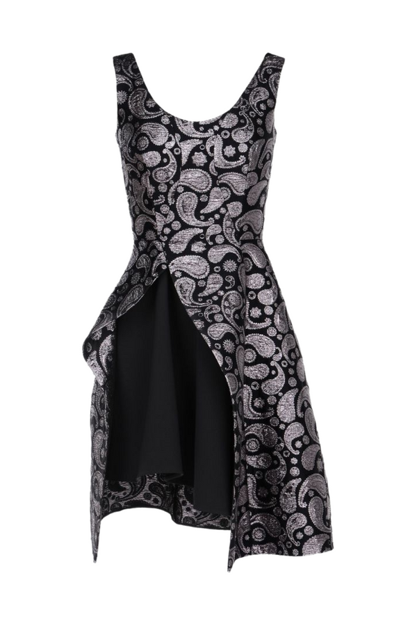 Paisley Jacquard Cindy Dress