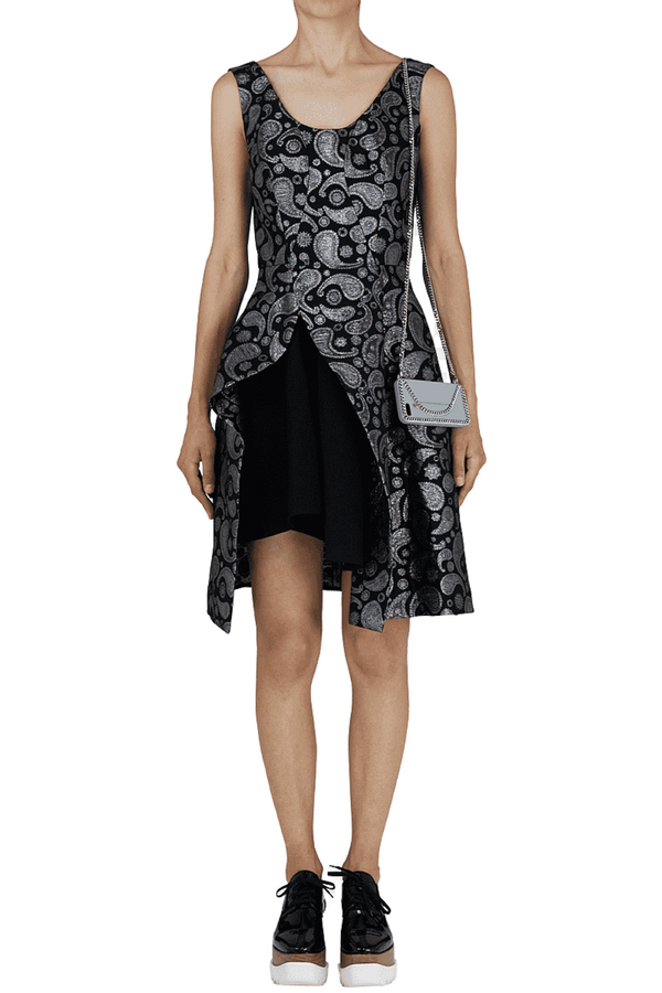 Paisley Jacquard Cindy Dress
