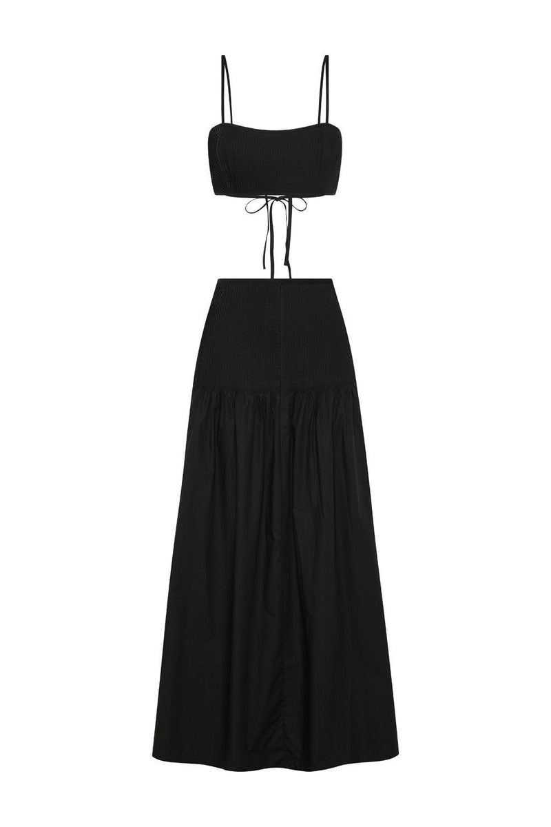 Provence Cotton Pintuck Skirt