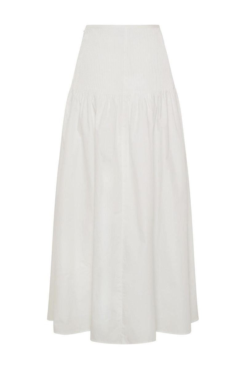 Provence Cotton Pintuck Skirt