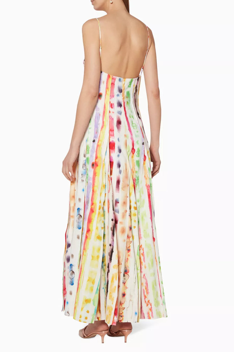 Million Pleats Maxi Dress