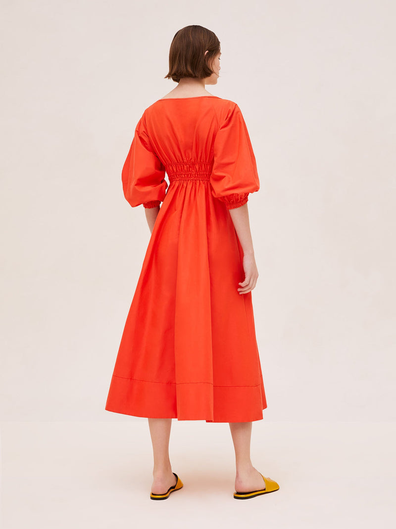 Shae Cotton Midi Dress