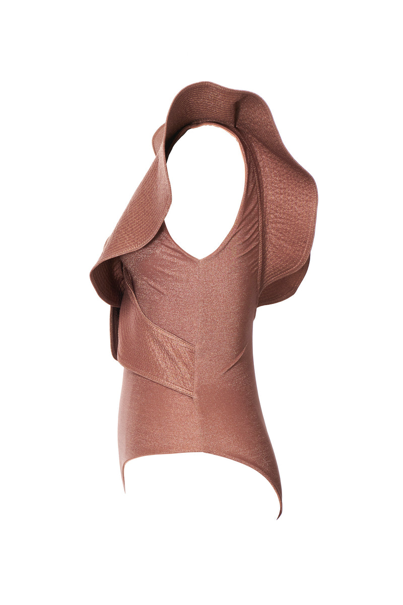 Golden Beaches Onepiece Swimsuit