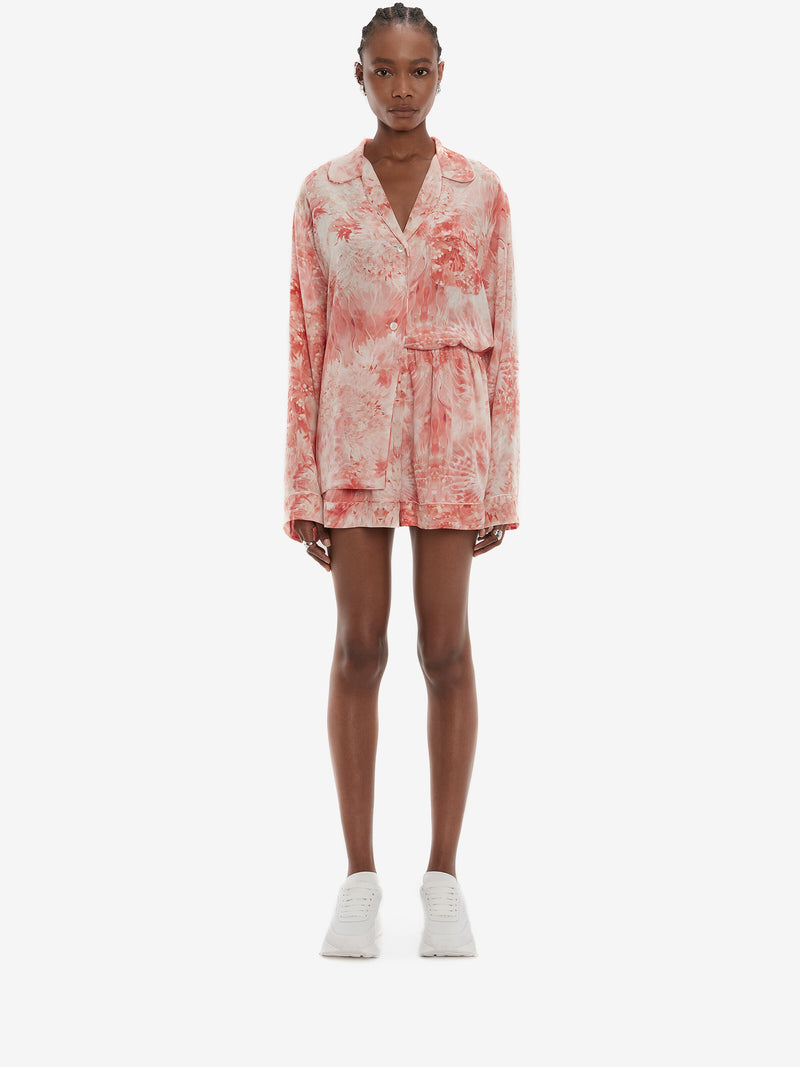 Sea Coral Pyjama Shirt