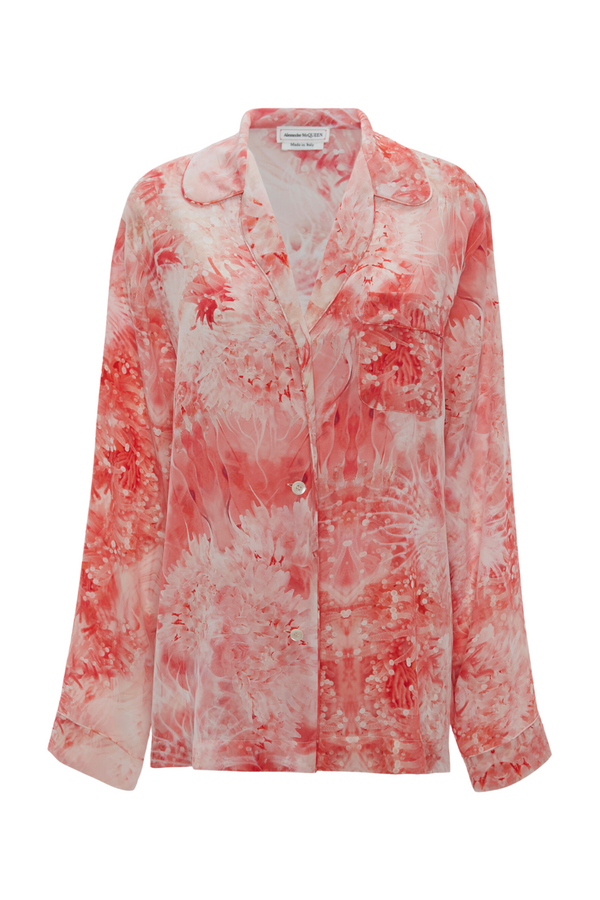 Sea Coral Pyjama Shirt