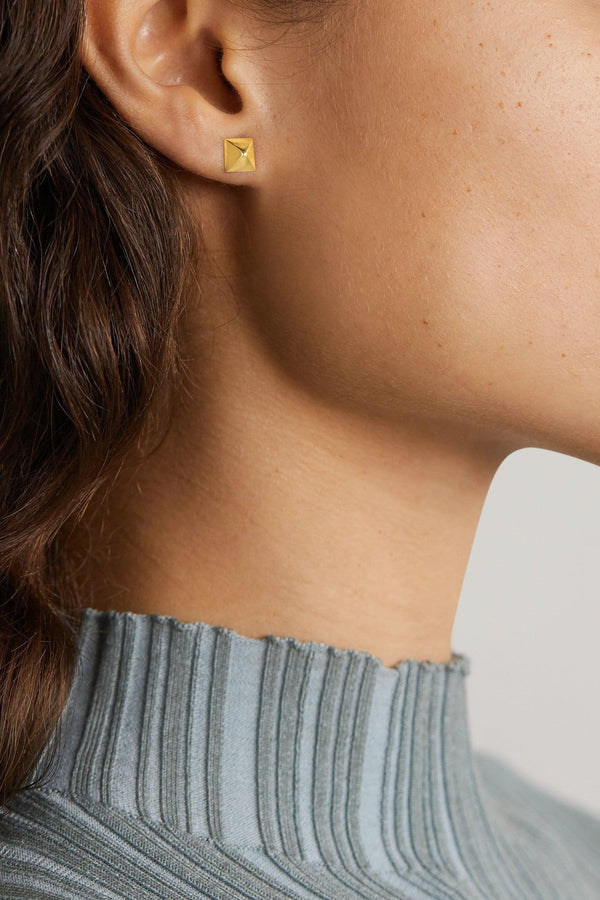 Spike 14-Karat Gold Earrings