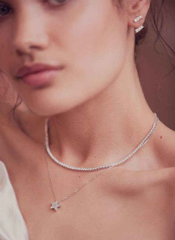 Stasia Mini Diamond Necklace