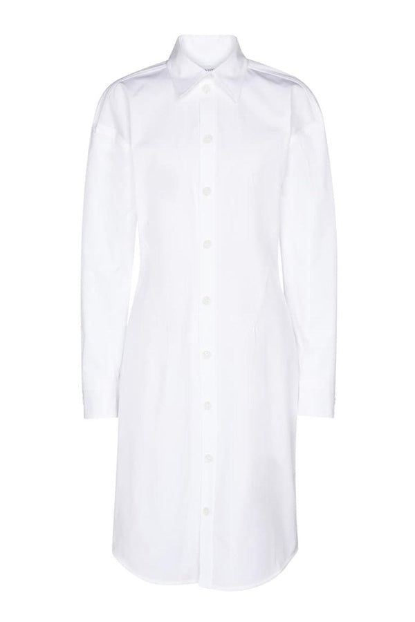 Strech-Cotton Poplin Shirt Dress
