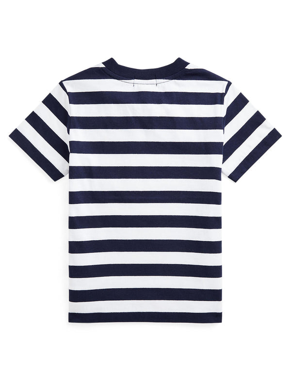 Striped Cotton Jersey Tee