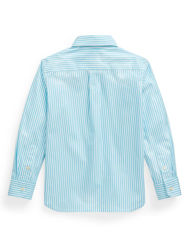 Striped Cotton Poplin Shirt