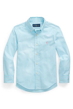 Striped Cotton Poplin Shirt