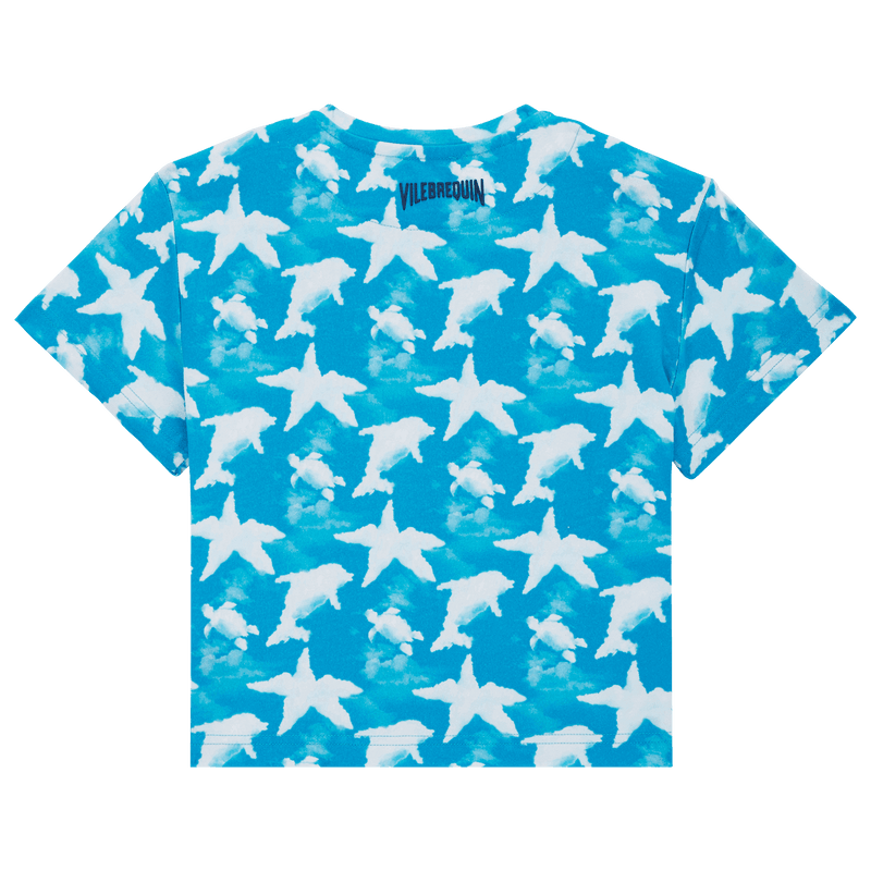 Boys Teddy Cloud Print T-Shirt
