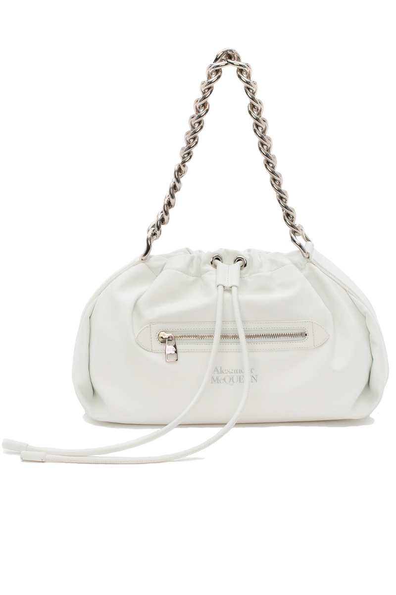 White alexander mcqueen bag 2025