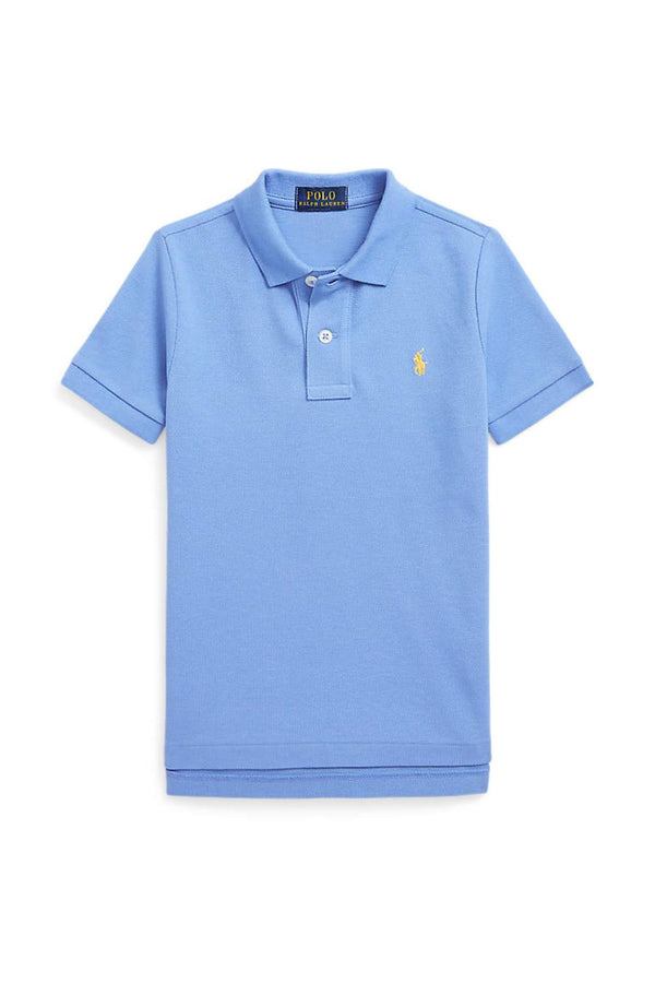 Toddlers Cotton Mesh Polo Tee