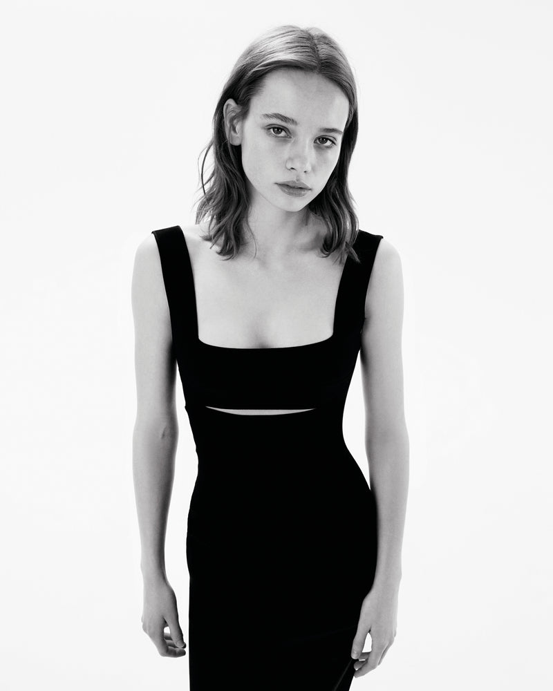 Cut Out Midi Dress