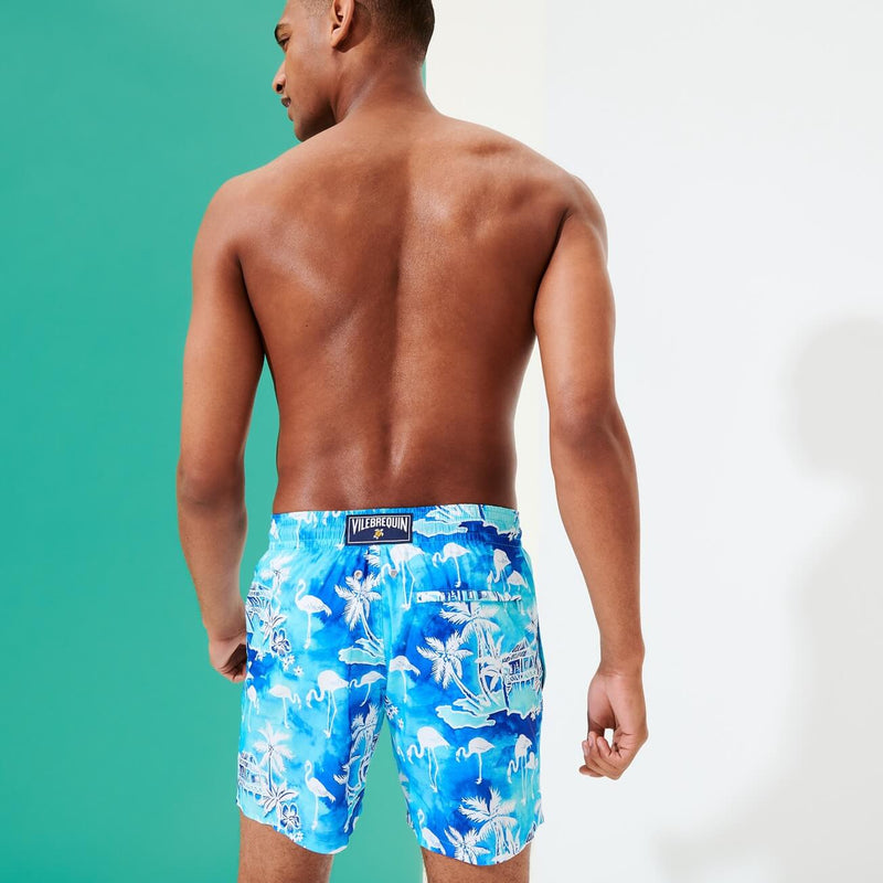 Mens Mahina Flamants Roses Swimwear