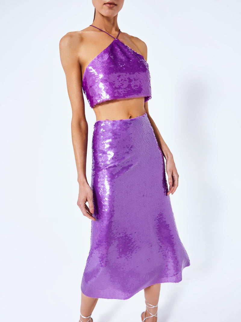 Verene Sequin Skirt