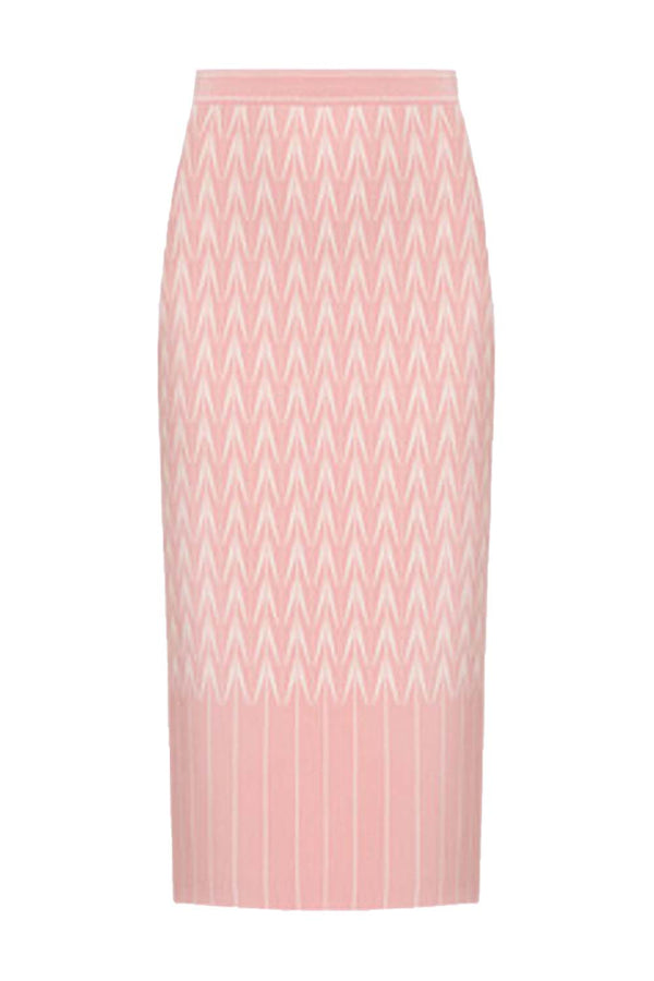 Chevron Knit Skirt