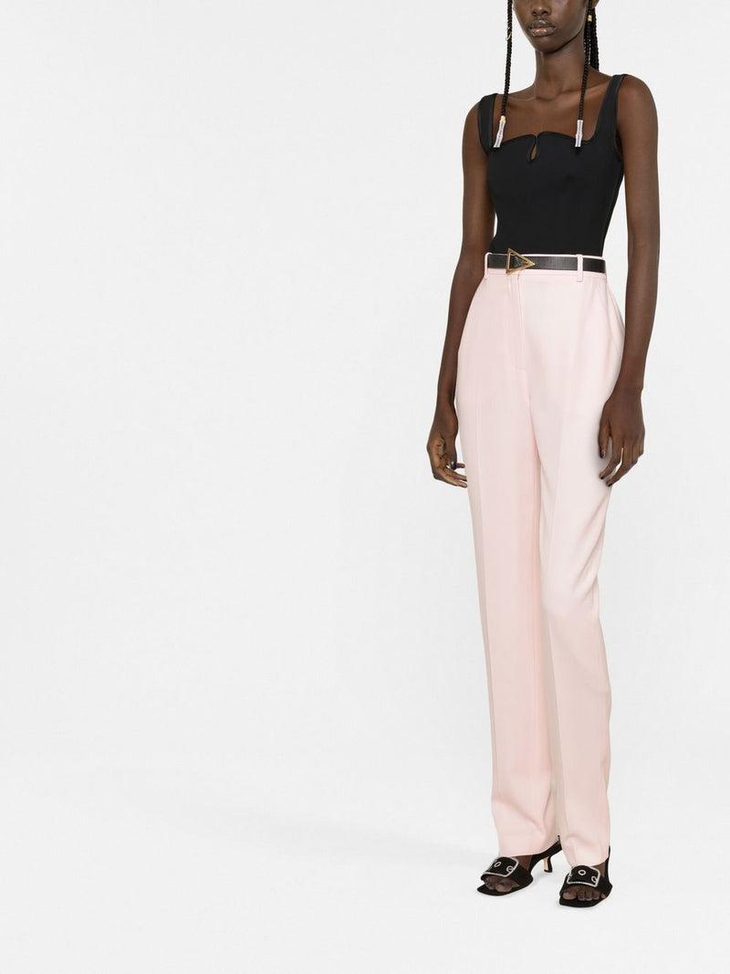 High Waisted Tailored Trousers