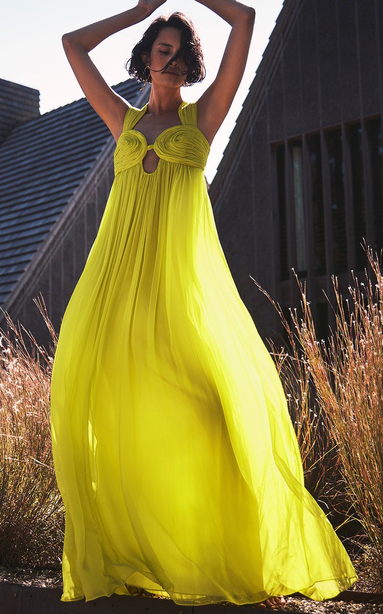 Bosnia Georgette Gown