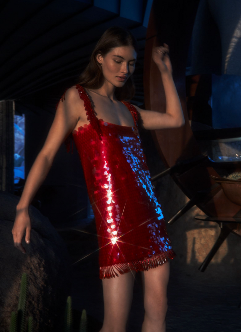 Alexis top sequin dress