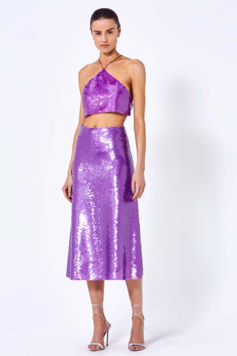 Verene Sequin Skirt