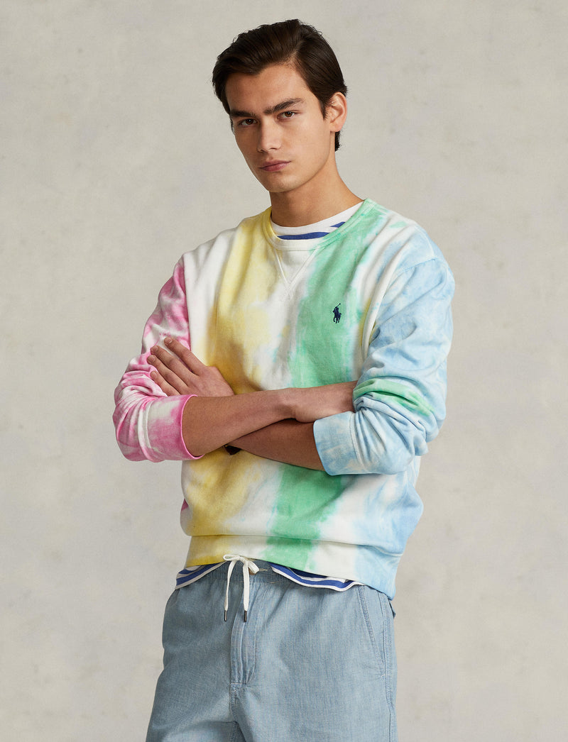 Tie-Dye Fleece Sweatshirt