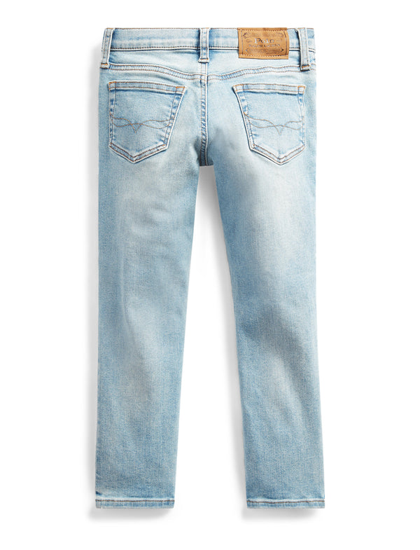 Straight Leg Denim Jeans