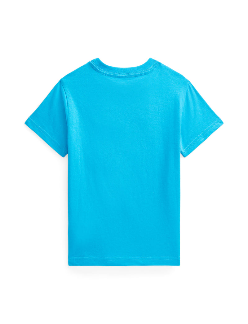 Cotton Jersey Crew Neck T-Shirt