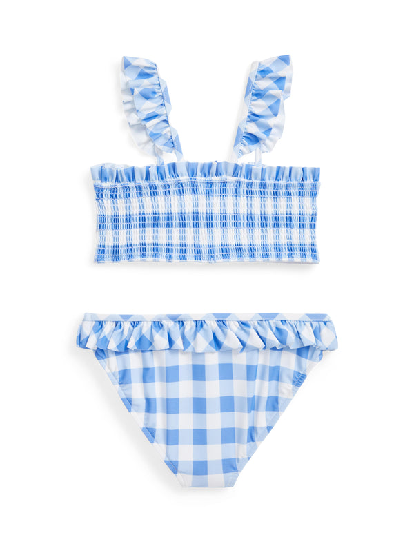 Gingham Two-Piece Swimsuit