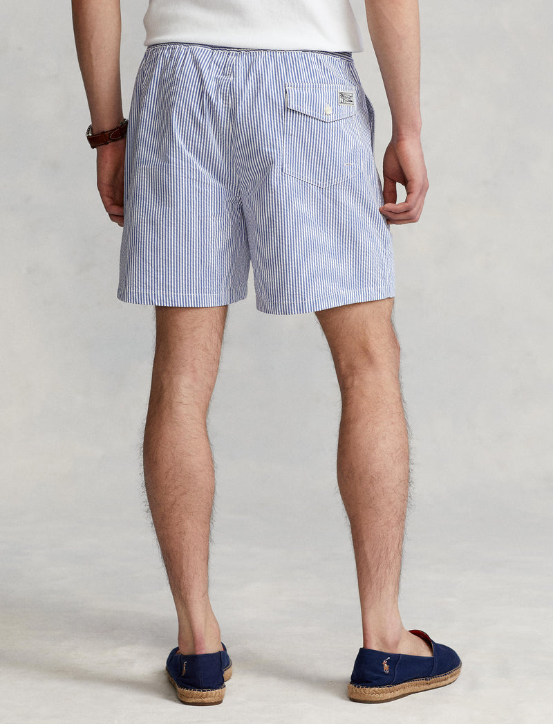 Seersucker Swim Trunk