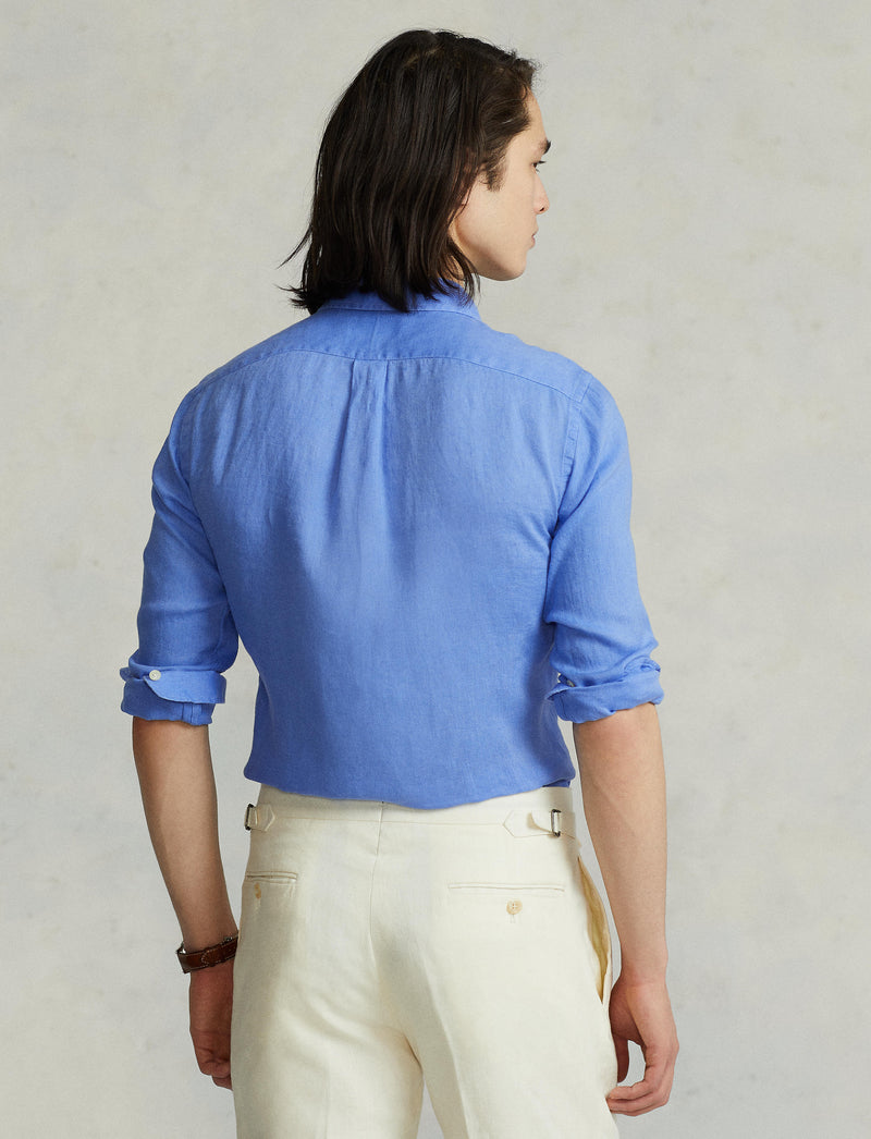 Long Sleeve Custom Fit Linen Shirt