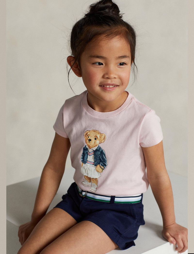 Polo Bear Cotton Jersey T-Shirt