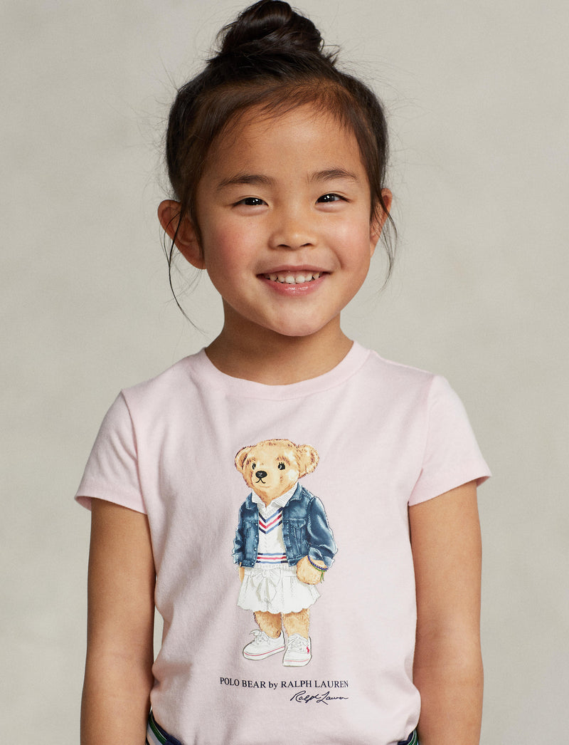 Polo Bear Cotton Jersey T-Shirt