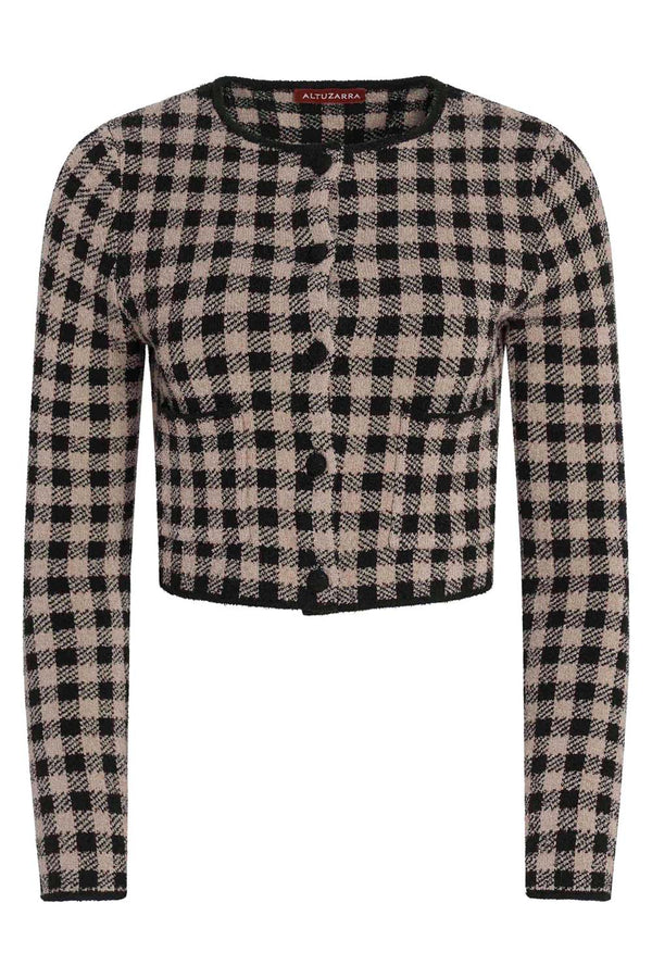 Flicker Gingham Sweater