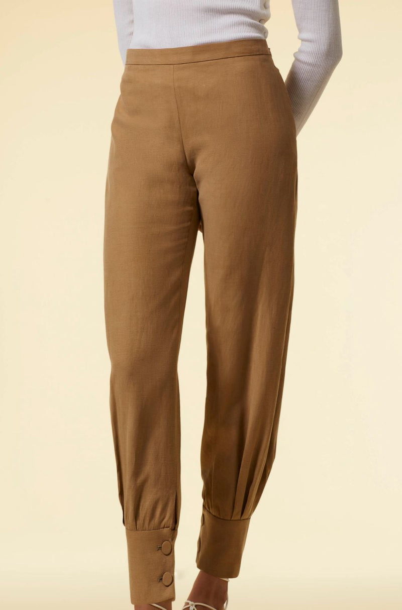 Hopper Button-Cuffed Pants