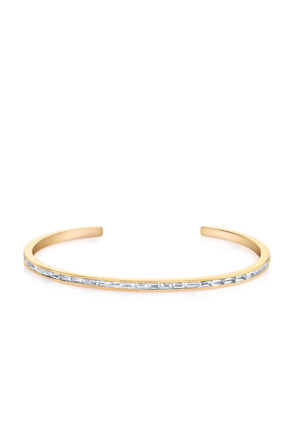 Baguette Diamond Cuff