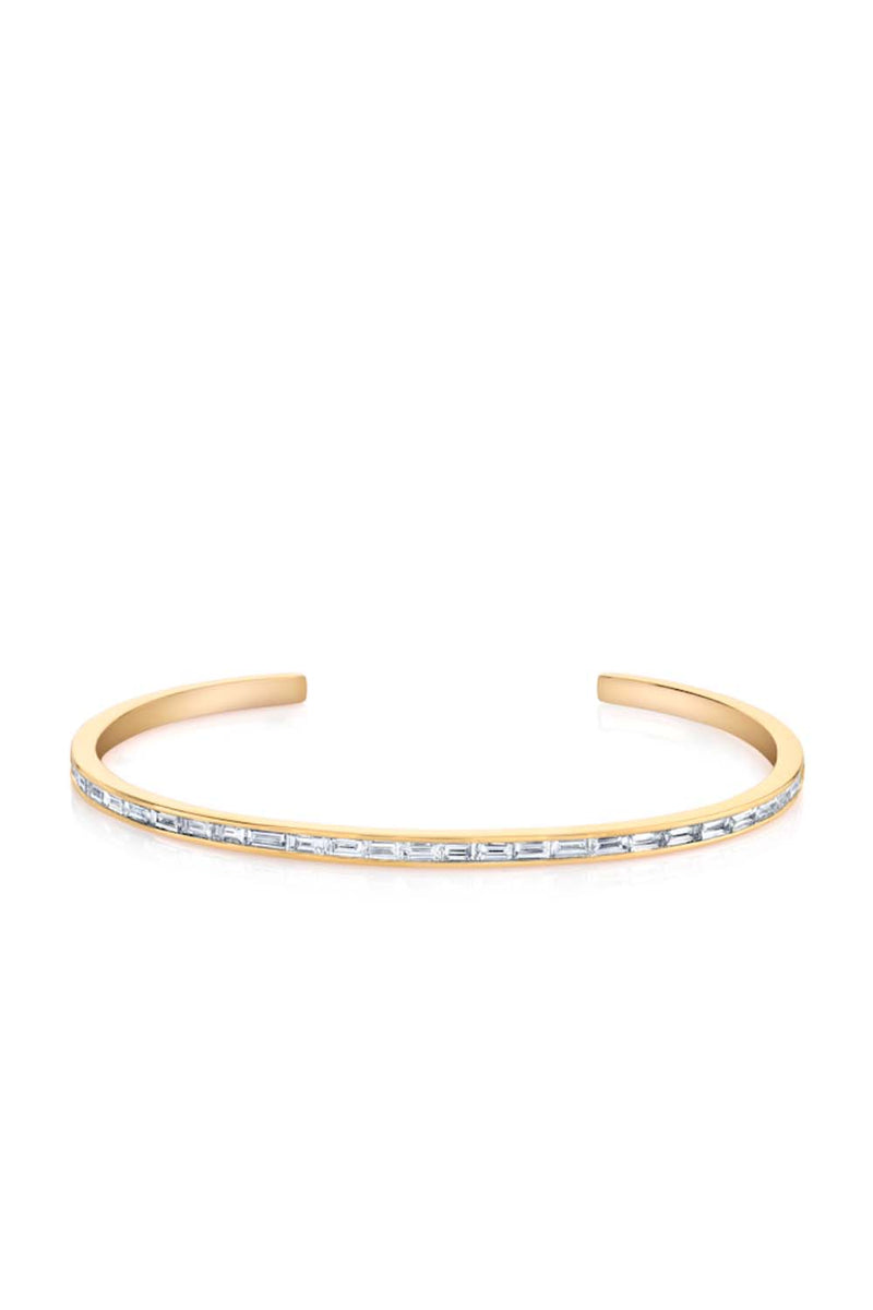 Baguette Diamond Cuff