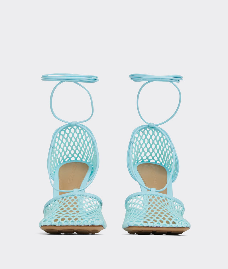 Stretch Lace-Up Sandal