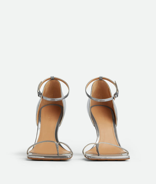 Stretch Strap Mirrored Sandal