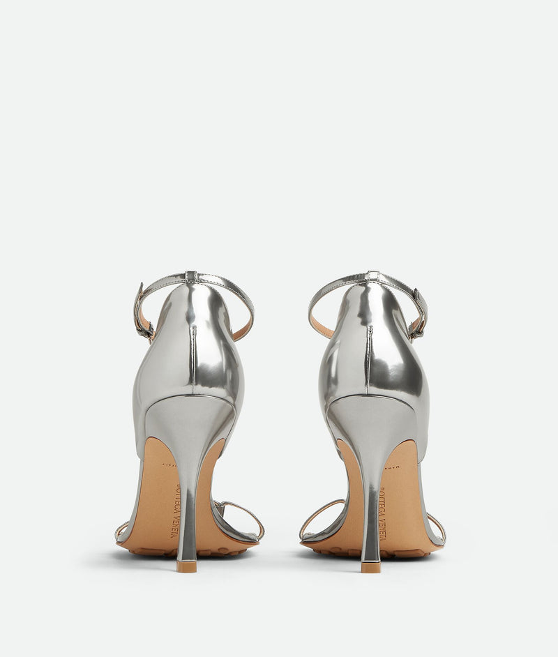 Stretch Strap Mirrored Sandal