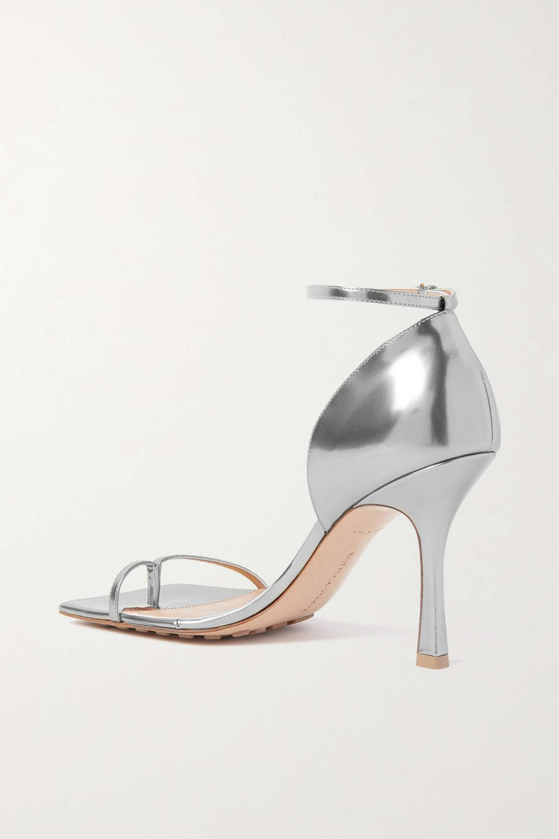 Stretch Strap Mirrored Sandal