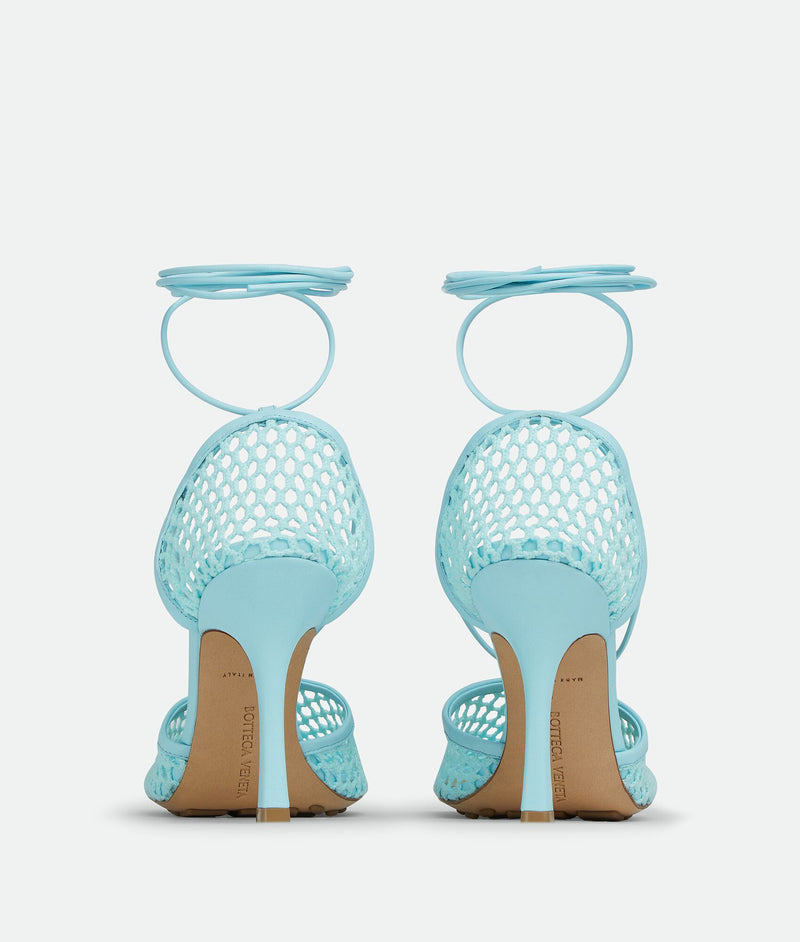 Stretch Lace-Up Sandal