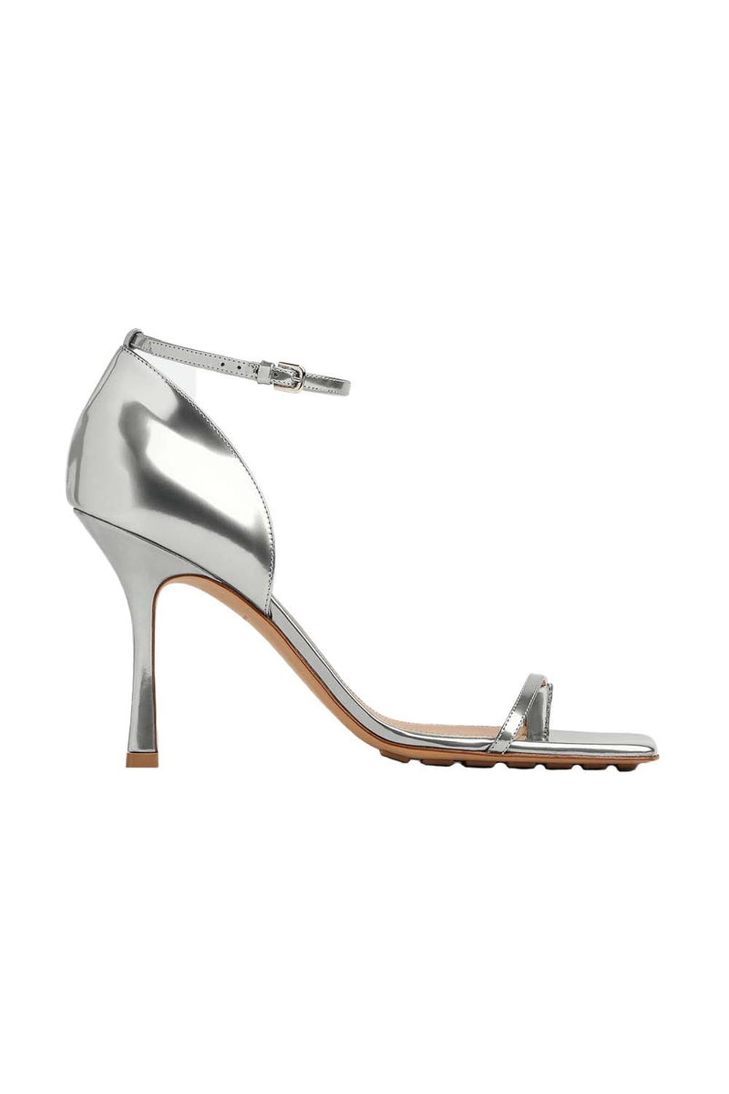 Stretch Strap Mirrored Sandal