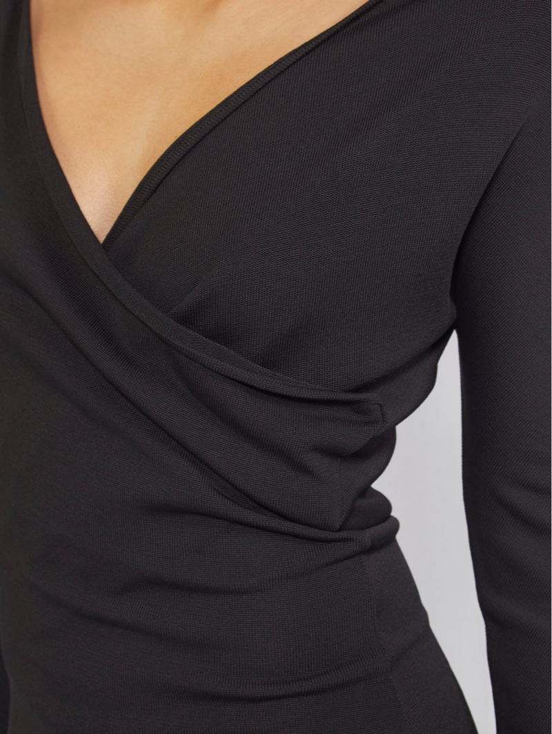 Fluid Viscose Off-The-Shoulder Dress