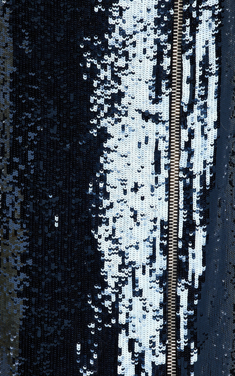 Emery Sequin Silk Skirt
